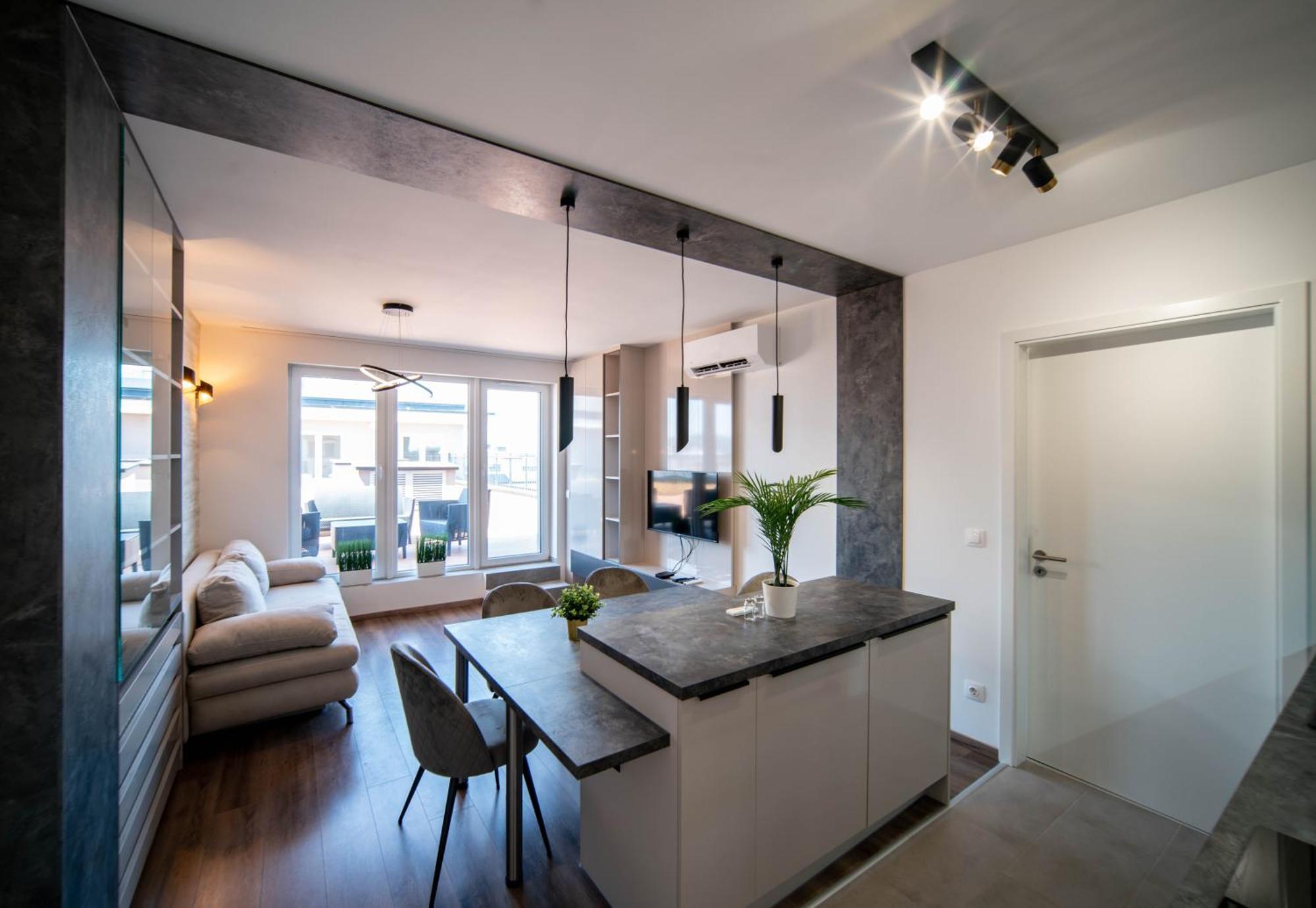 Appartement Rooftop 6ppl Free Parking Boedapest